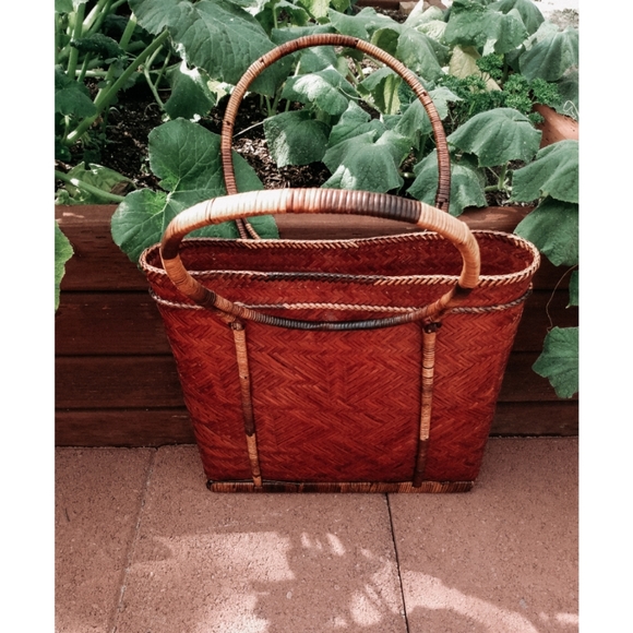 rattan purse - Picture 2 of 3